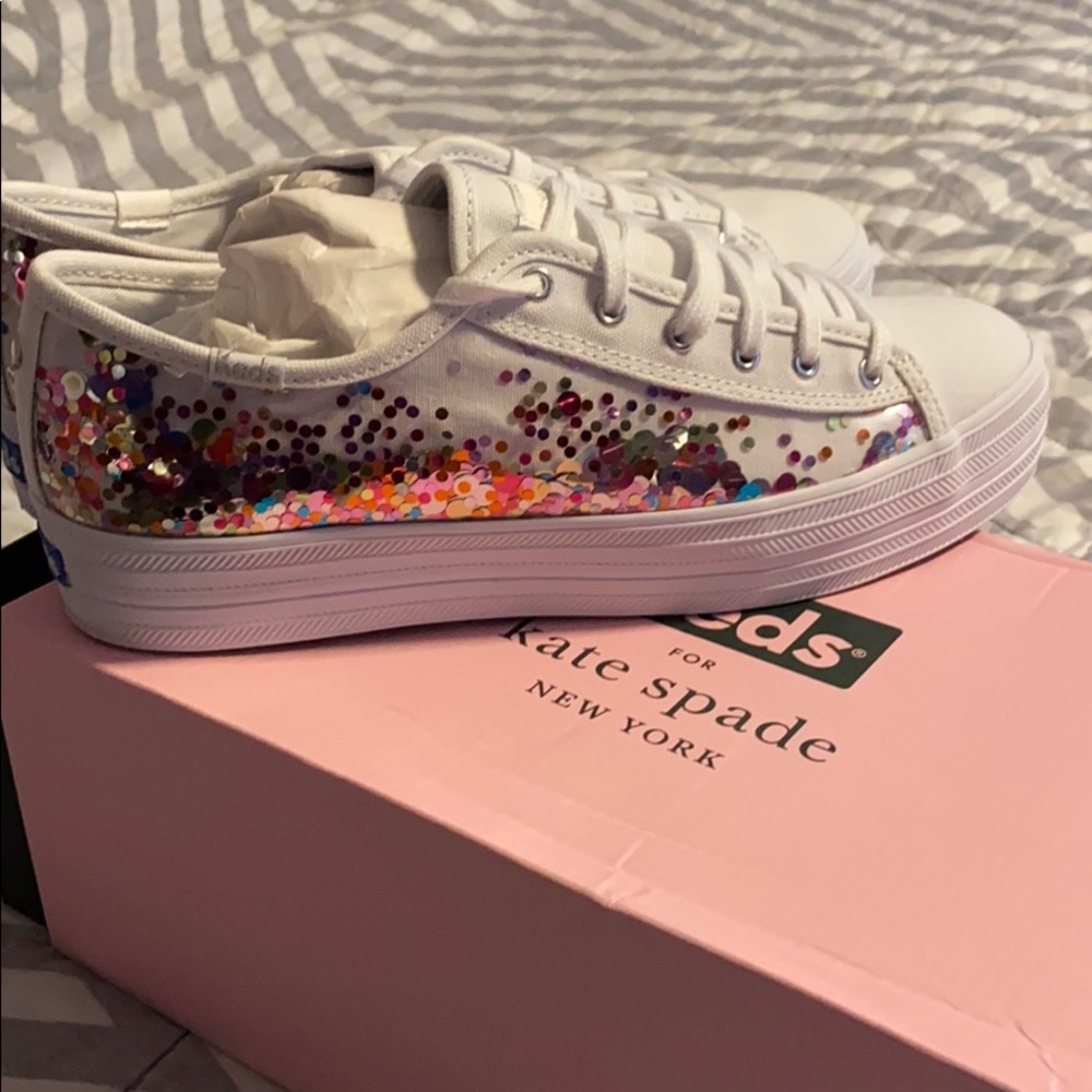 ‼️Never Worn‼️ Keds x Kate Spade Confetti Shoes